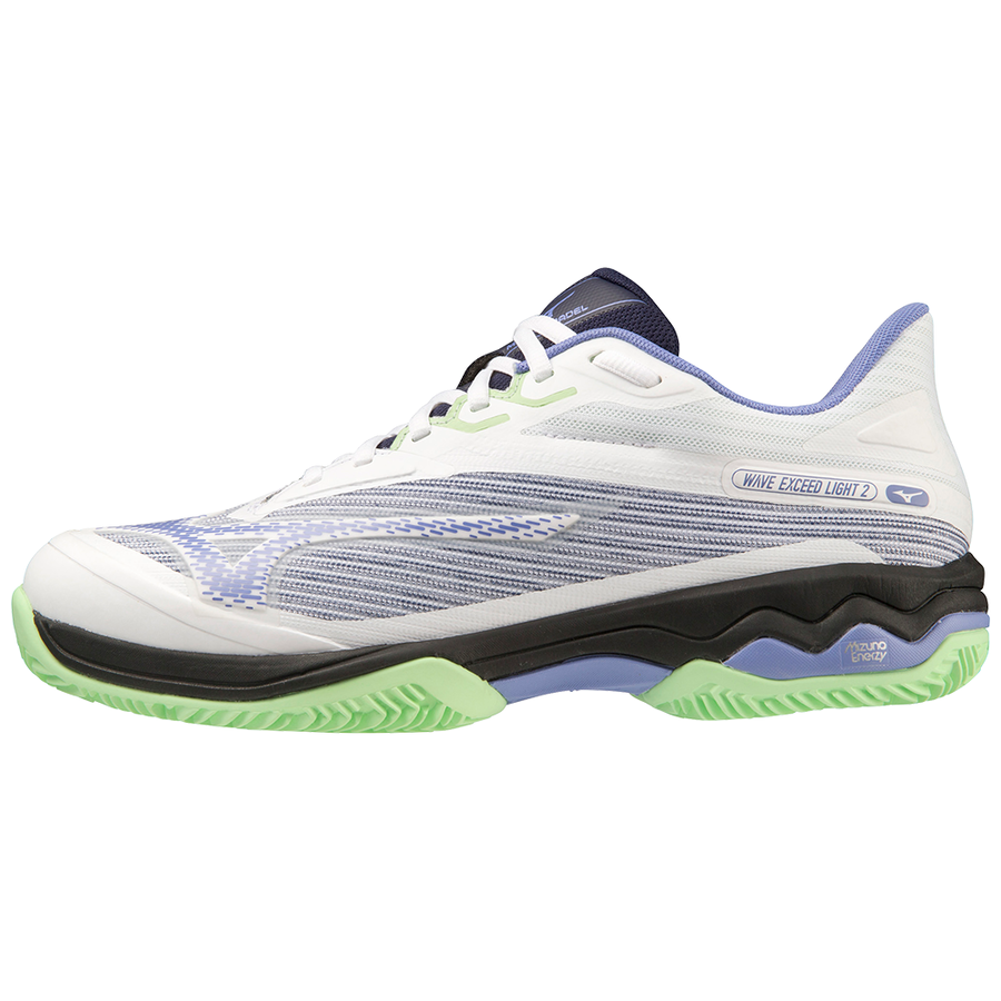 MIZUNO WAVE EXCEED LIGHT 2 CC WHTE/LOLITE/PATINAGREEN