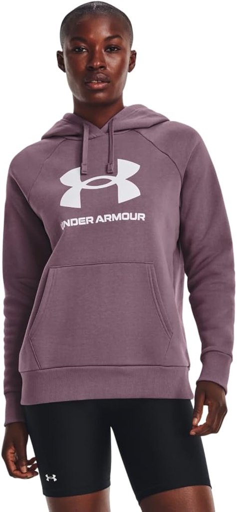 sudadera under armour  UA Rival con logotipo grande Hdy