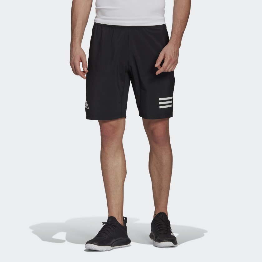 PANTALON CORTO ADIDAS CLUB 3STR BLACK/WHITE