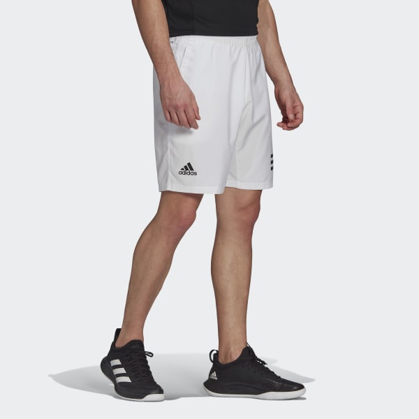 PANTALON CORTO ADIDAS CLUB 3STR WHITE/BLACK