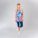 BIDI BADU CAMISETA ALUNA TECH TANK BLUE/ORANGE