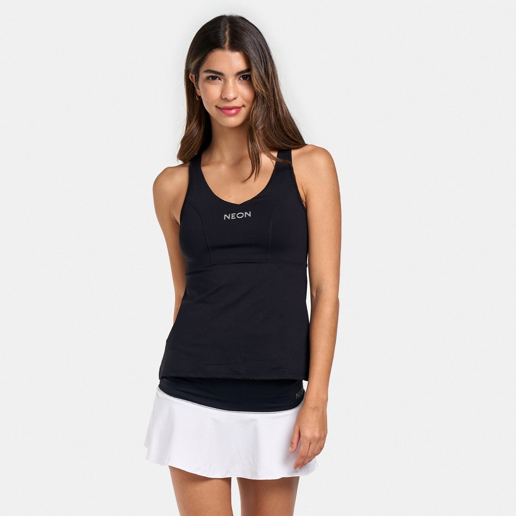 CAMISETA NEON CON ESPALDA ABIERTA - JIMENA BASIC