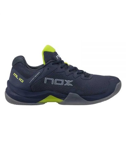 ZAPATILLA NOX ML10 HEX GRIS/AMARILLA