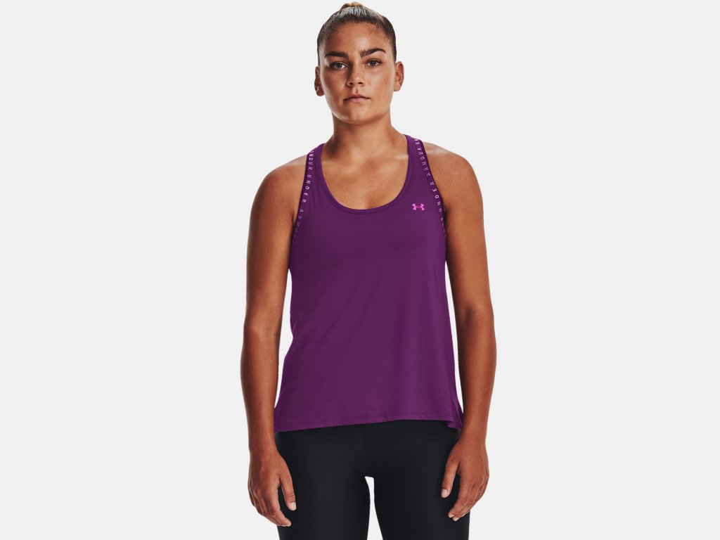 CAMISETA UNDER ARMOUR WOMEN'S KNOCKOUT TANK RIVARLY-STROBE