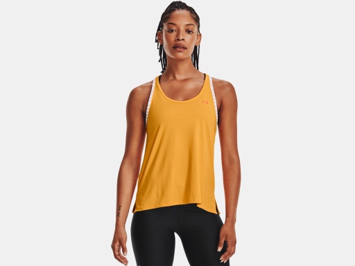 CAMISETA UNDER ARMOUR WOMEN'S KNOUCKOUT RISE-BLACK-SUNSET TANK