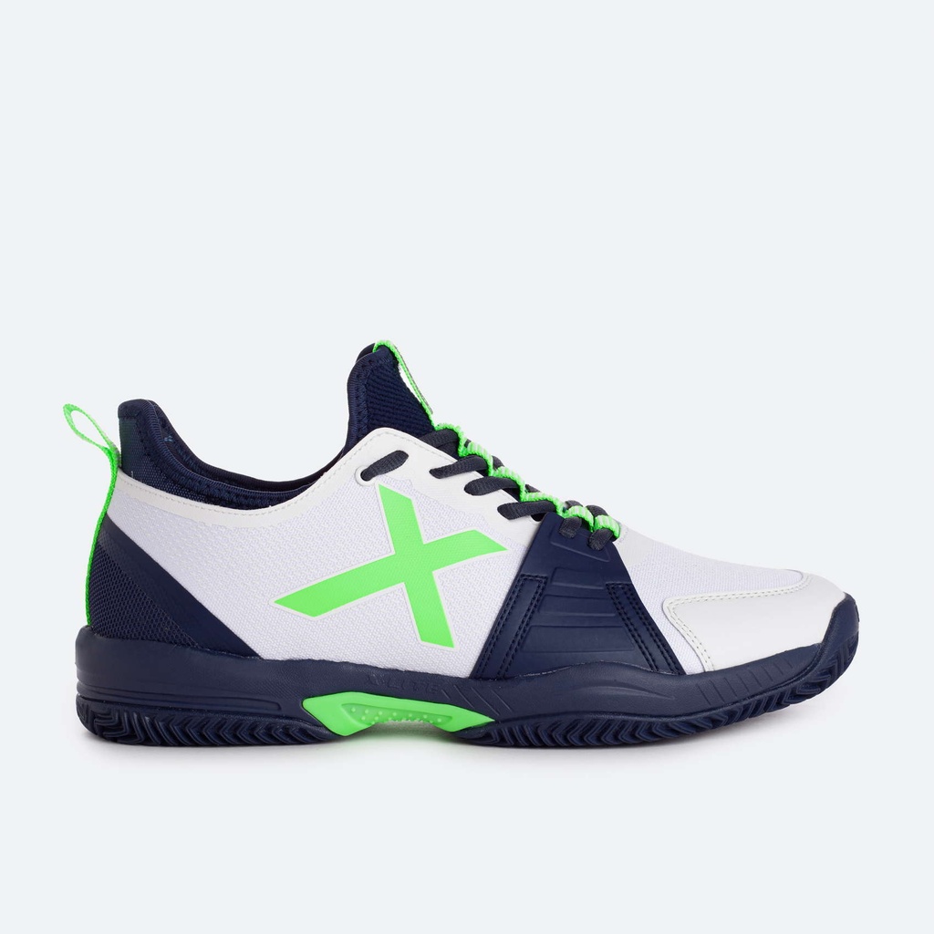 ZAPATILLA MUNICH OXYGEN BLANCA/VERDE