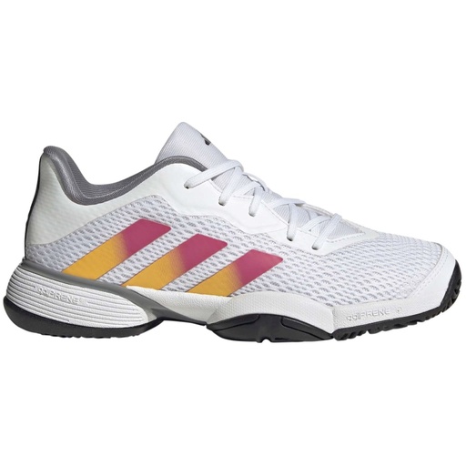 ZAPATILLAS ADIDAS BARRICADE K COLOR FTWR WHITE/SOLAR GOLD/LUCID FU