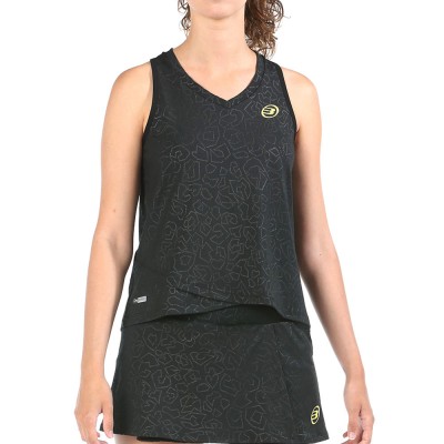 CAMISETA BULLPADEL BUBFLEX NEGRO