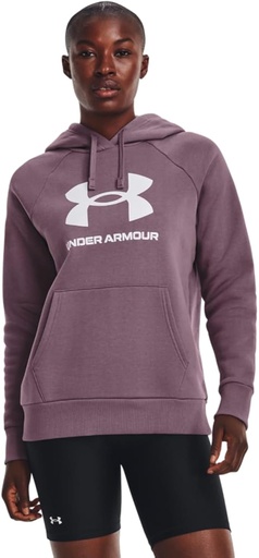 sudadera under armour  UA Rival con logotipo grande Hdy