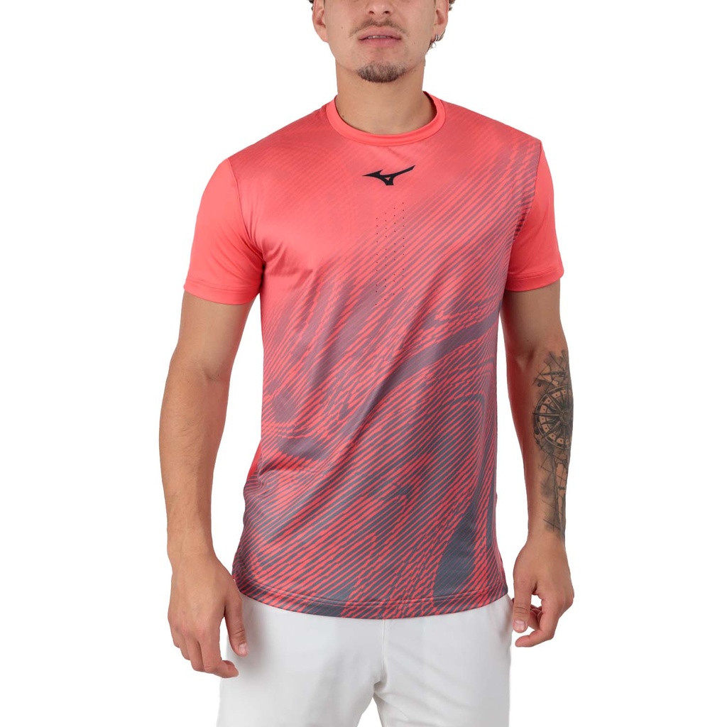 Mizuno Charge Shadow Graphic Camiseta ROSA