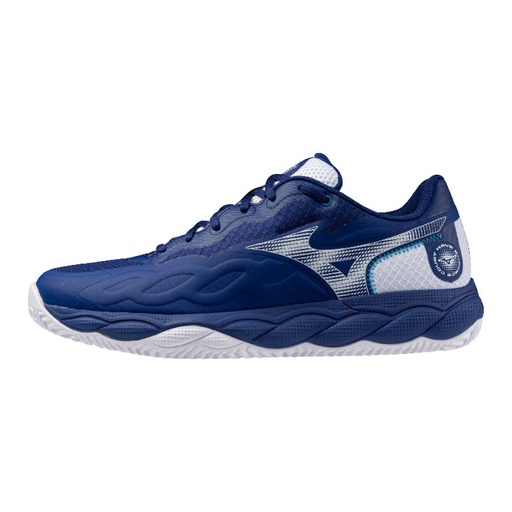 Zapatilla Mizuno Wave Enforce Court CC Azules y blancas