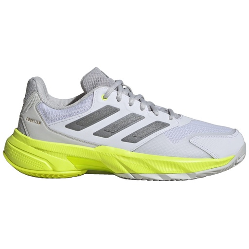 Zapatillas adidas Courtjam Control 3 W Cl Color Ftwr White/iron Met./lucid Lemon